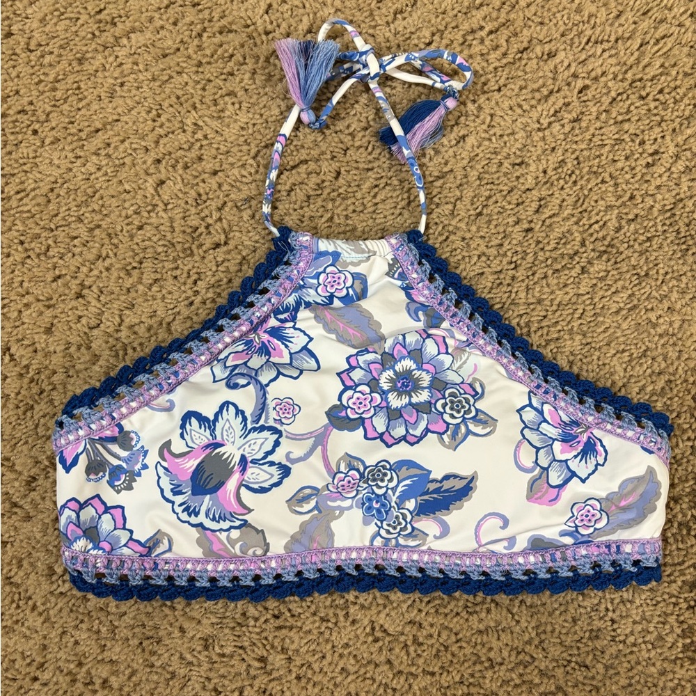 Becca halter bikini top